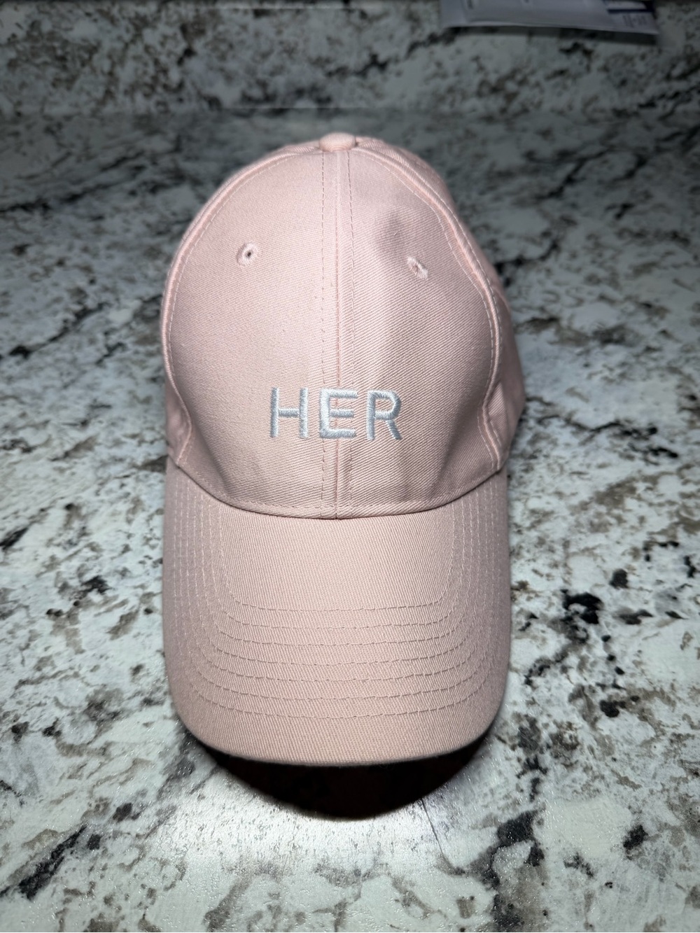 Burberry Her Pink Baseball Cap Hat Women's One Size Adjustable